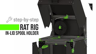 Rat Rig In-Lid Spool Holder - V-Core 3 | Step-by-Step Build Guide