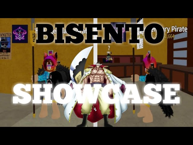 BISENTO V2] UPGRADED BISENTO?! + FIGHTING GREYBEARD/WHITEBEARD IN BLOX  PIECE! 