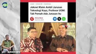 Download Lagu Adegan Lugu...!! Ga Tau Malu, Saat Jokowi Ngaku; Jurusan Teknologi Kayu...?! MP3
