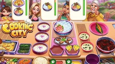 Cooking City Cherry Blossom Festival 🌸 🍒 Levels 21-25