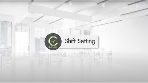 ZKBio Time Tutorial | Shift Setting | ZKTeco Bangladesh