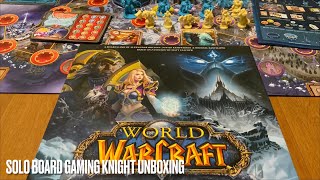 World of Warcraft: Wrath of the Lich King Board Game Unboxing - SBGK