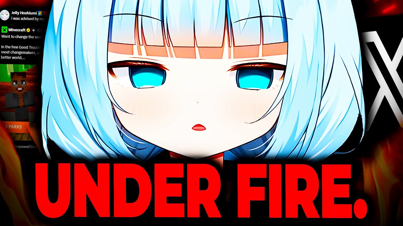 VTuber Faces HUGE Backlash Over Minecraft DLC Tweet! (Jelly Hoshiumi)