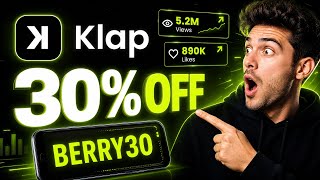 ​Klap Coupon Code 2026: Get 30% OFF Klap.app (Promo Code: BERRY30)