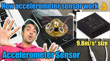 How accelerometer sensor work 👌