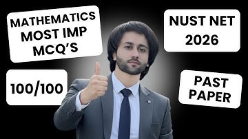 NUST Past Papers I NUST NET Math Past Papers MCQs I NET NUST Top 10 MCQs I NUST Math Papers MCQs