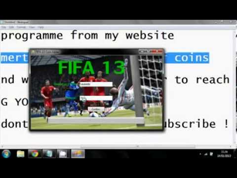 FIFA 13 Ultimate Team Coin Hack For Ps3 ( WORKING !!)