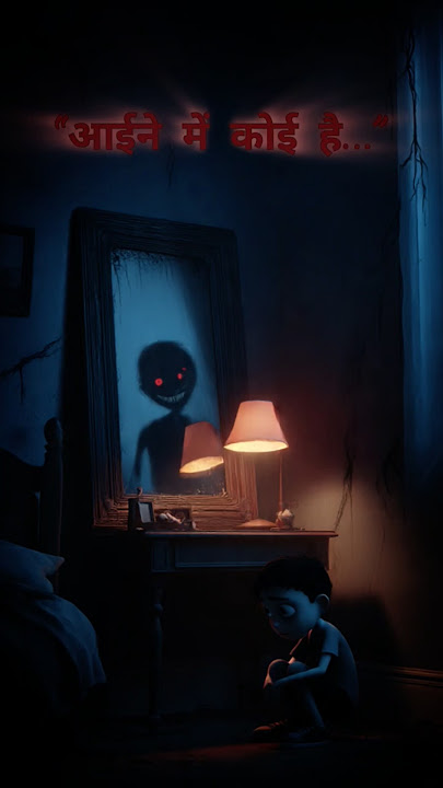 😱 “आईने में कोई है…” #shorts #horror #story