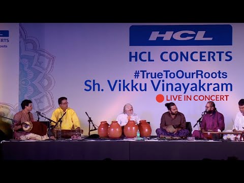 Watch Grammy winner Vikku Vinayakram's live performance | HCL Concerts