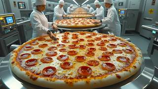 CÓMO se HACEN las PIZZAS de DOMINO’S en la FÁBRICA
