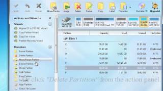 Delete A Hard Disk Partition