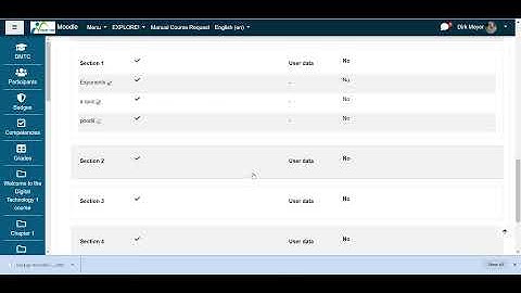 Moving a Moodle course from one Moodle to another backup restore