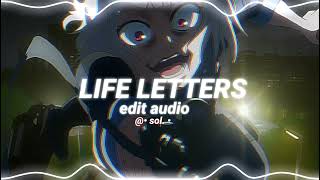 life letters - never get used to people [edit audio] Resimi