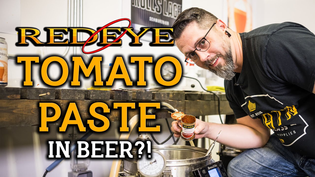 Brewing a Red Eye: Brad's FuF'd Tomato Paste Beer Experiment