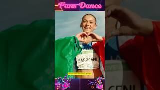 Erika Saraceni: Beauty Meets Strength in Triple Jump #remix #mashup #vibes