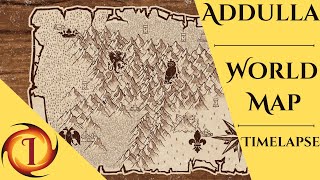 Addulla : Inkarnate : World Map : Timelapse