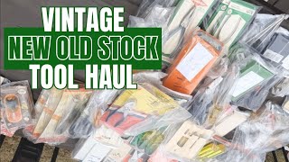Unboxing a $1600 Vintage NOS New Old Stock Tool Haul - Over 150 Tools!