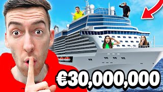 OMGEKEERD VERSTOPPERTJE OP €30,000,000 CRUISESCHIP! *ZOEKEN* #531