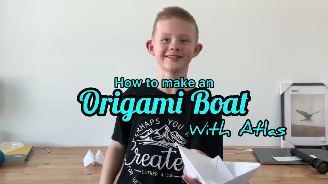 How to Make an Origami Boat with Atlas