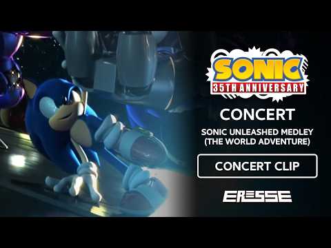 Sonic 35th Anniversary Fan Concert | Sonic Unleashed Medley (Live) - Fan Concert Clip