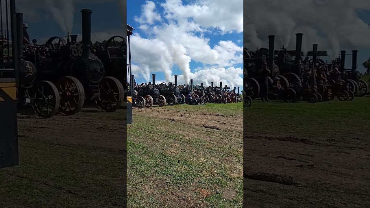 The Steam Traction Society end of weekend blow.