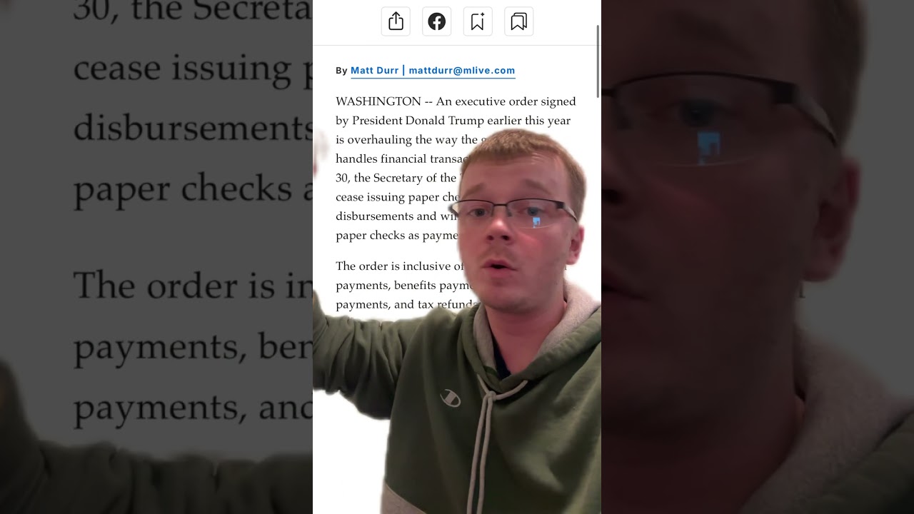 No more paper checks for the federal government 