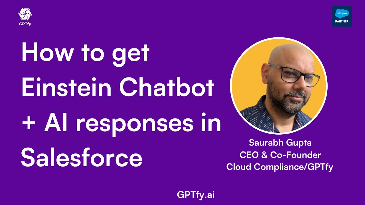 How to get Einstein Chatbot + AI responses in Salesforce