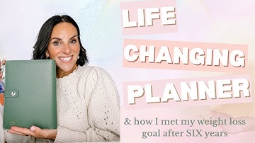PLAN WITH ME 2025 | My A5 Planner Setup That Helped Me Reach My Goal Weight After Bariatric Surgery!