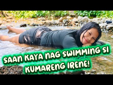 SINULIT NI KUMARENG IRENE MAG SWIMMING DAHIL SA SOBRANG INIT NG PANAHON!