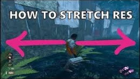 How To Get Stretched Resolution On DBD (deadbydaylight)