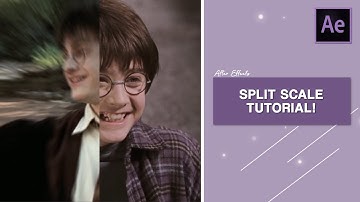 split scale transition | after effects