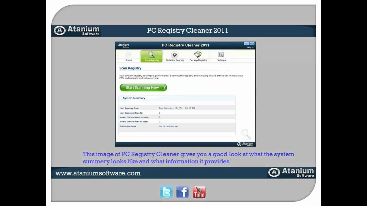 PC Registry Cleaner 2011