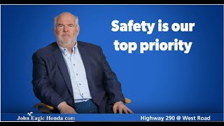 John Eagle Honda Essential Service Message