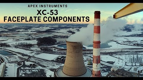 Apex Instruments XC 53 - Faceplate Components