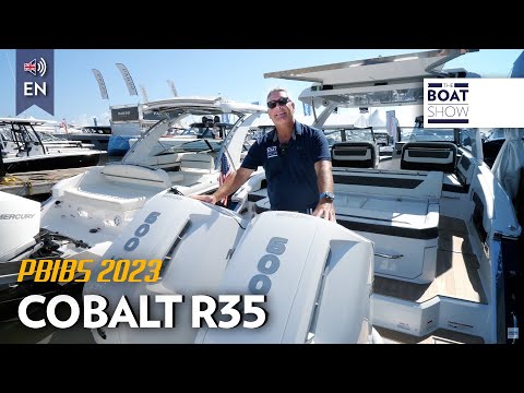 ⁣COBALT R35 seen at the Palm Beach Boat Show 2023 - The Boat Show