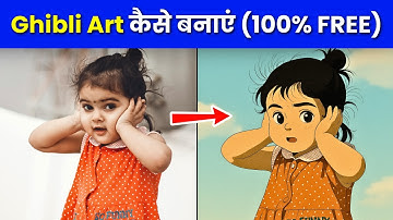How to Create Ghibli Image in ChatGPT for FREE | Ghibli Photo Kaise Banaye | Ghibli Style ChatGPT