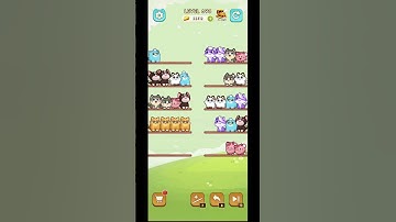 Cat Sort Level 698 with Puzzle_Daddy