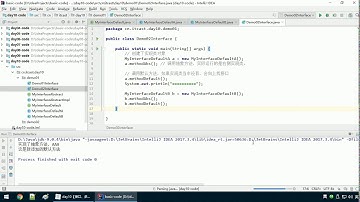 Java语法 176 接口的默认方法使用