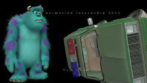 |Monsters Inc| Sully Test Animation with Sound Part 10