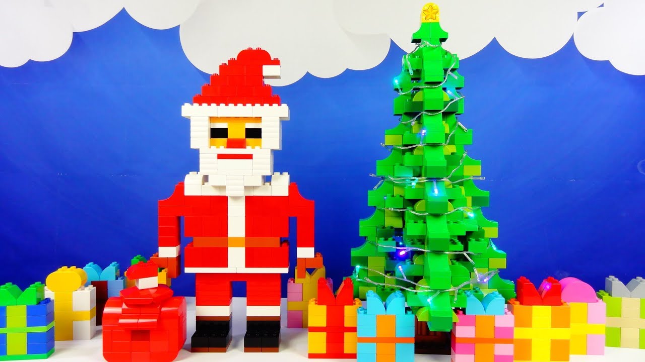 Строим из Lego Duplo, Lego Duplo Santa Claus, Christmas, New year! Лего ...