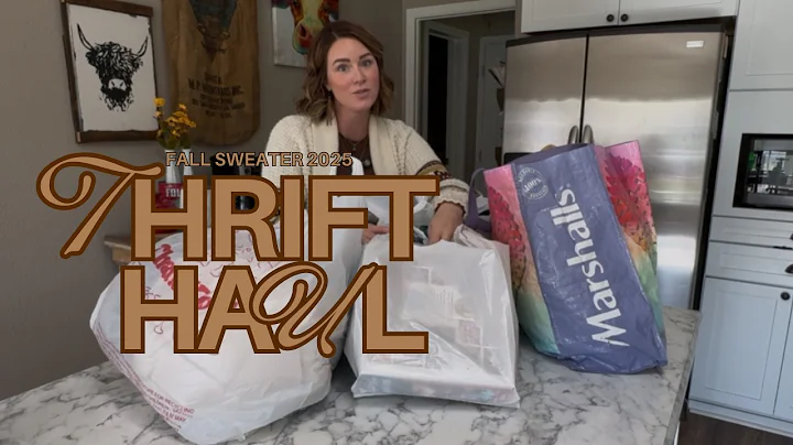 Fall Sweater Thrift Haul 2025 | Classy, Cozy, & Timeless