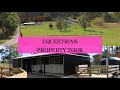 EQUESTRIAN PROPERTY TOUR - STABLES, TACK ROOM & MORE!