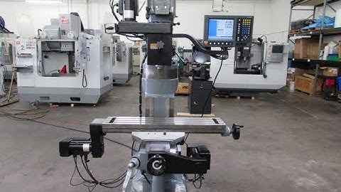 Bridgeport Acu-Rite MP2 3-Axis CNC Knee Mill