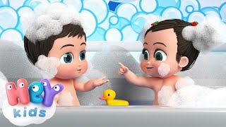 Băița Cu Spumă 🛀 Cântece Pentru Copii Si Desene Animate | Heykids