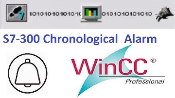 SIMATIC WinCC Tutorial | S7-300 Chronological alarm logging | Timestamp  | WinCC STEP 7 Series