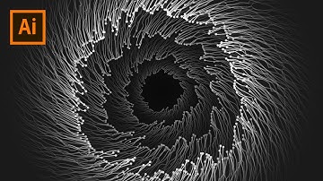 How to Create Spooky Eye Iris 3D Vector Art - Adobe Illustrator