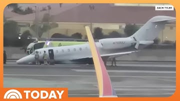 Small Jet’s Landing Gear Collapses at San Diego Airport