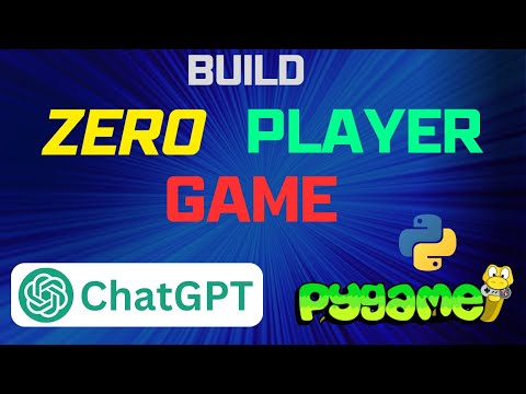 Build a Zero Player Game using ChatGPT & PyGame #openai #chatgpt