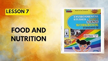 Std 4|Lesson 7|Food and nutrition|Science Workbook Question Answers|