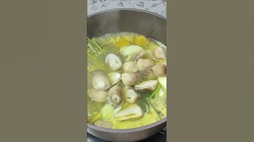 How to cook Veggie Soup with Grilled Fish and little snail Recipe(Healthy Food)😋#shorts #khmerfoods
